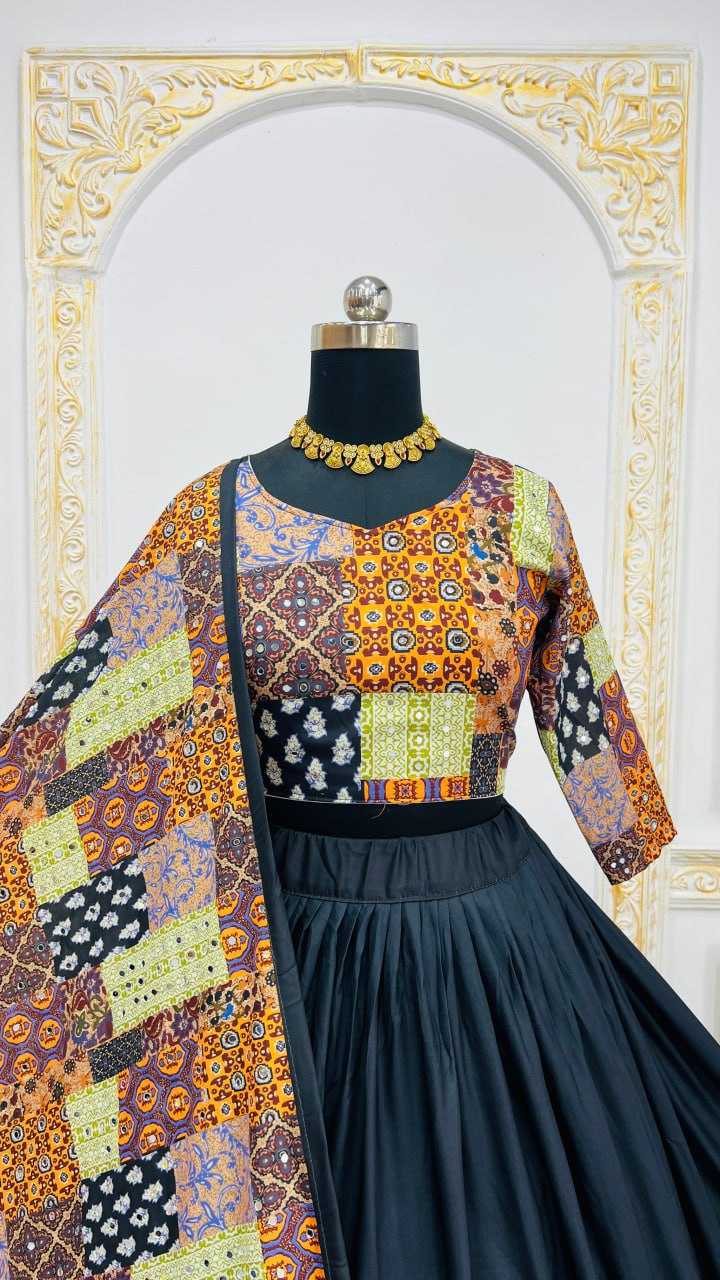 Ynf Muslin Cotton RIN207 1556 Lehengas Festive Collections Wholesale Printed Lehenga Designer Lehenga Choli Navratri Chaniya Choli Manufacturer