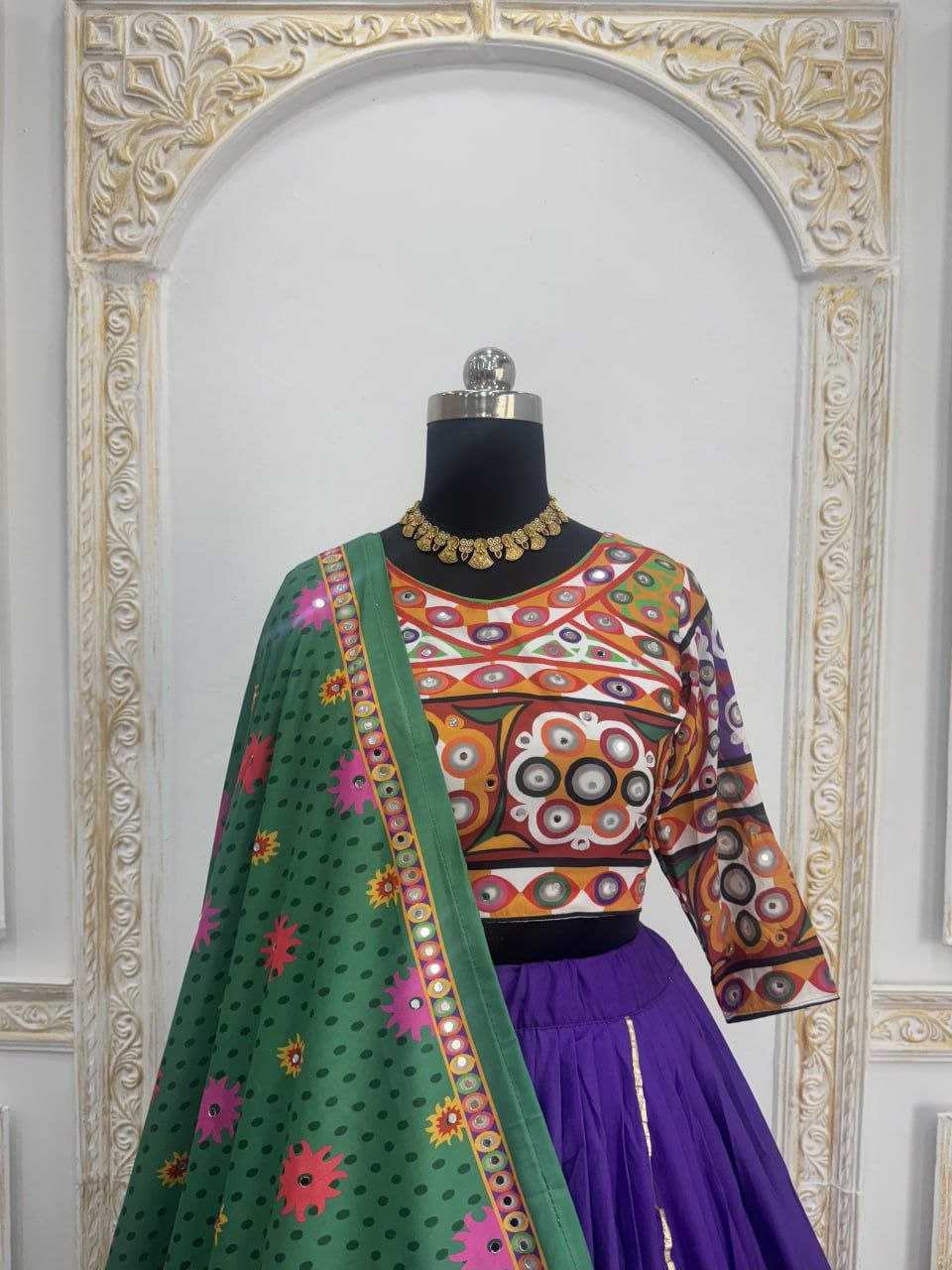 Ynf Muslin Cotton RIN207 1559 Lehengas Wedding Collections Festive Collections Wholesale Lehenga With Dupatta Lehenga With Blouse Navratri Chaniya Choli Manufacturer