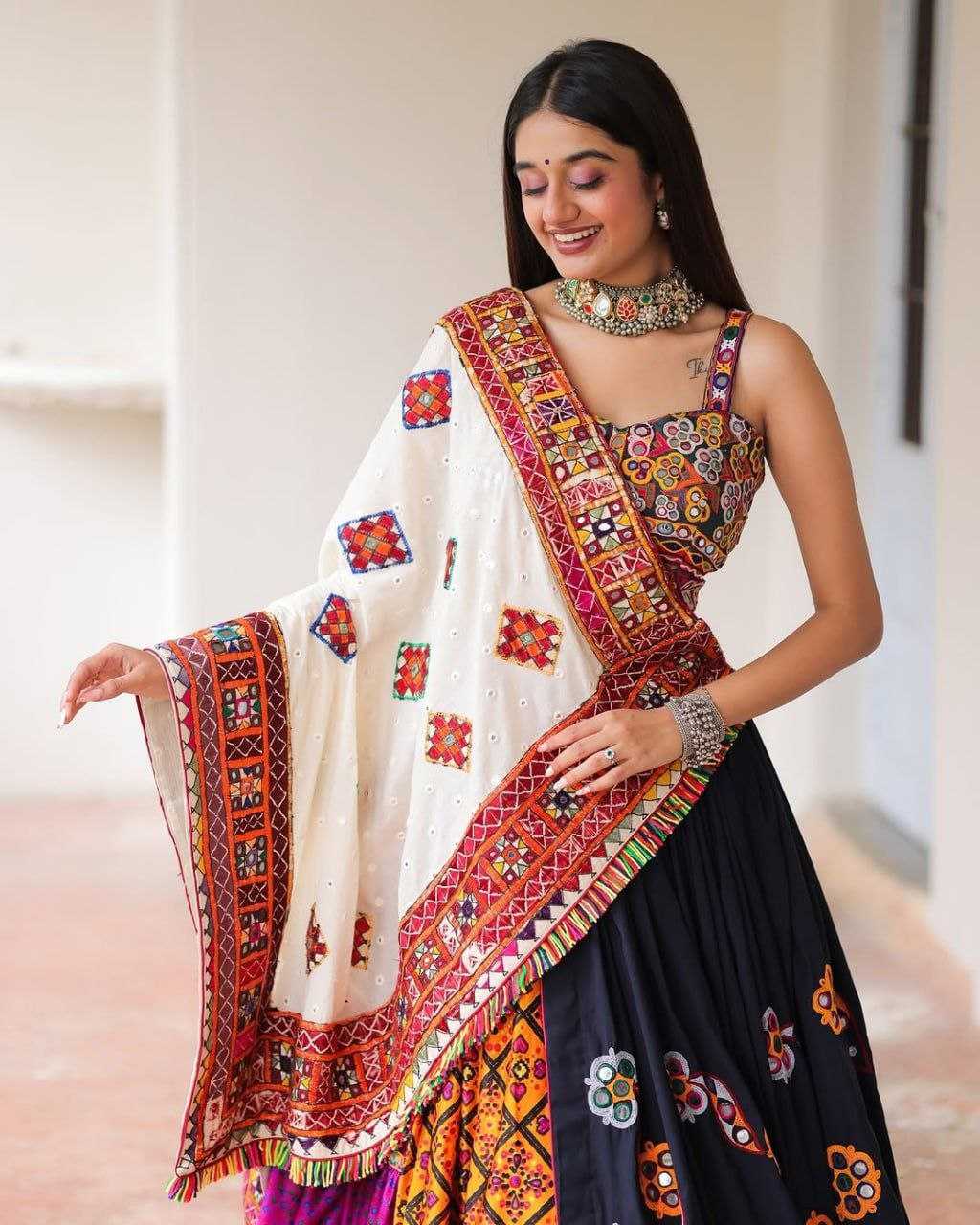 Ynf Muslin Cotton RIN207 1562 Festive Collections Wholesale Navratri Chaniya Choli Manufacturer