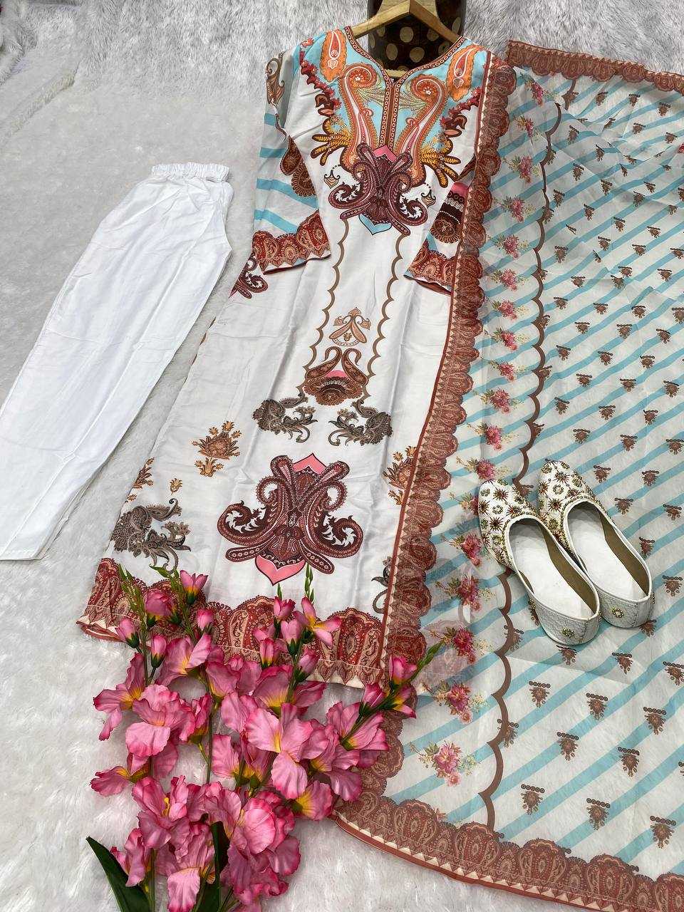 Ynf Muslin KESH526 G24 Kurti Wholesale Party Wear Kurtis Designer Kurtis Fancy Kurti Manufacturer