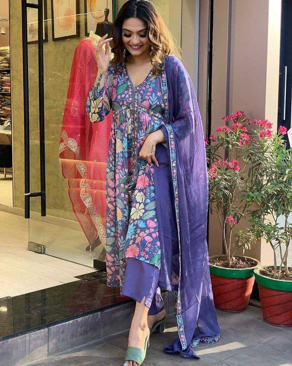Ynf Muslin KESH526 G28 Suits & Dresses Wholesale Embroidery Suits Anarkali Suits Party wear suits Manufacturer