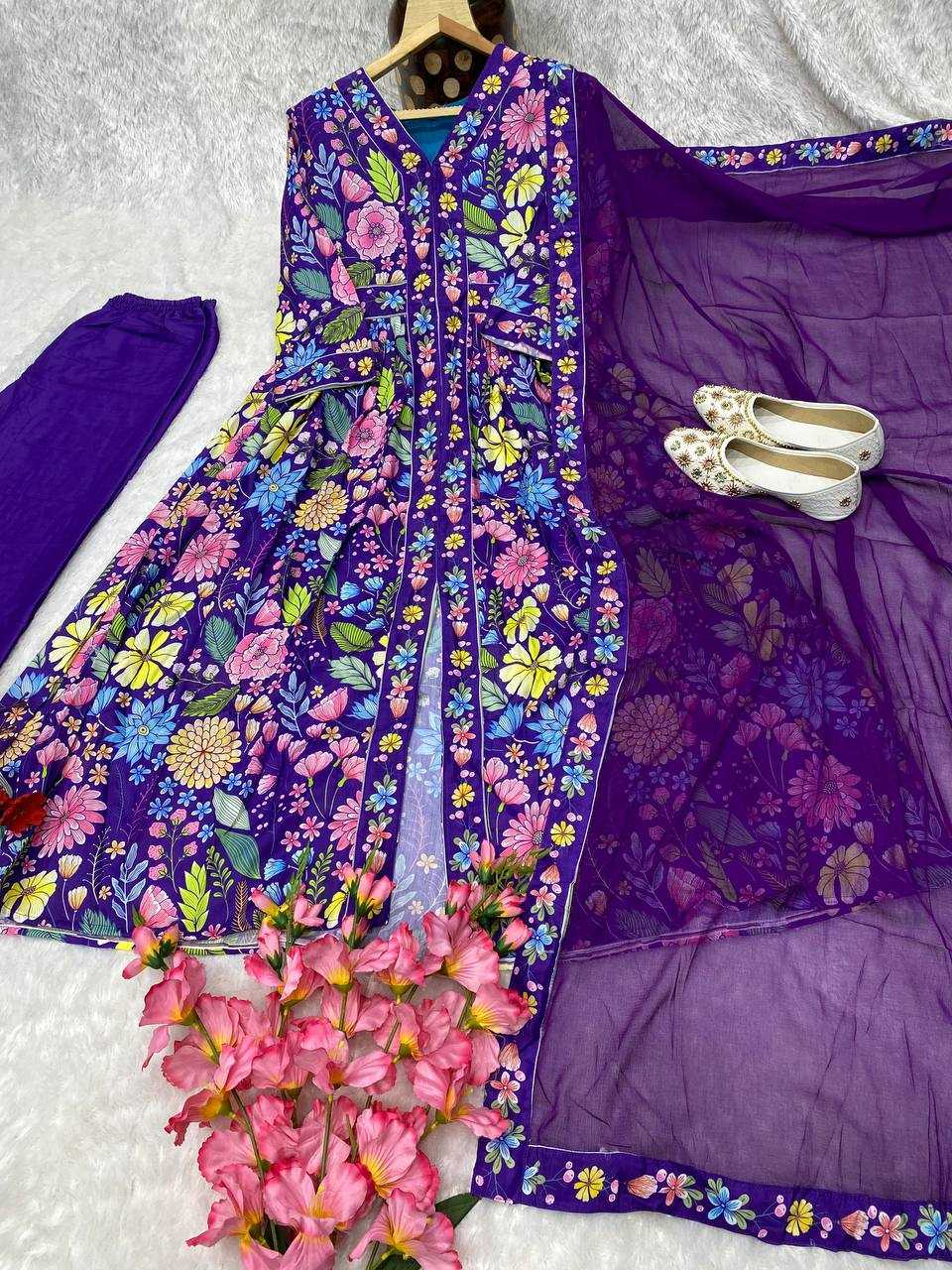Ynf Muslin KESH526 G28 Suits & Dresses Wholesale Embroidery Suits Anarkali Suits Party wear suits Manufacturer