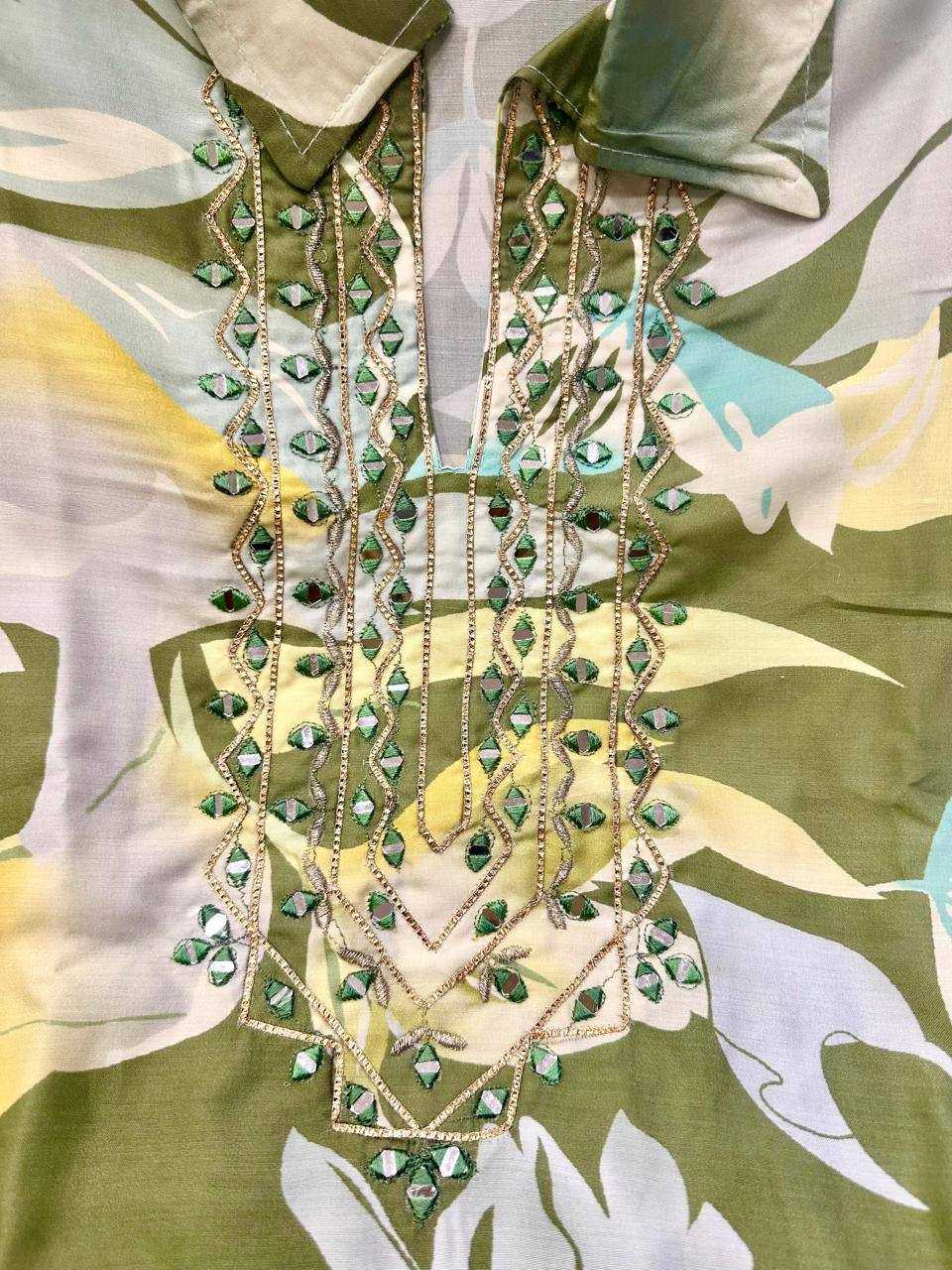 Ynf Muslin Silk KESH531 1032 Kurti Wholesale Festive Kurtis Embroidered Kurtis Kurti With Palazzo Kurtis With Pockets Manufacturer