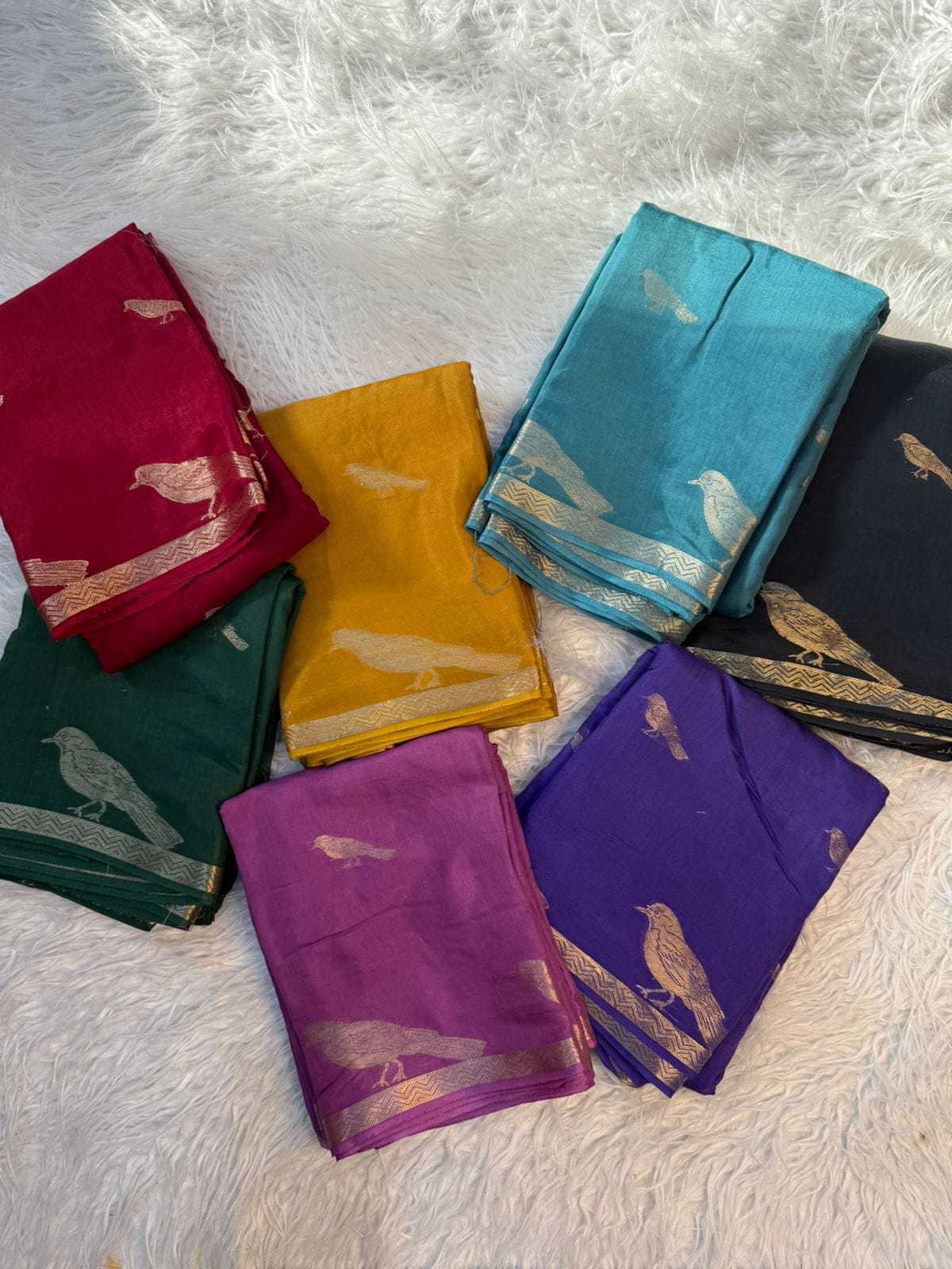 Ynf Muslin Silk RIN178 chidiya Silk Sarees Wholesale Muslin Silk Saree Designer Silk Sarees Silk Sarees For Weddings Manufacturer