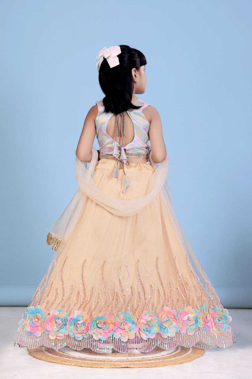 Ynf Net KESH461 109 Kids Wear Wholesale Kids Lehenga Choli Manufacturer