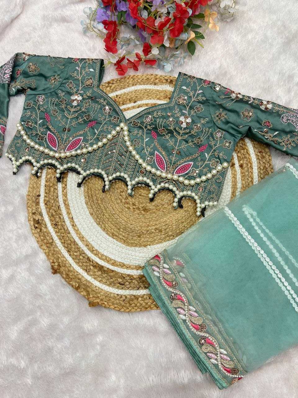 Ynf Net KESH508 60 Sarees Wholesale Net Sarees Sequins Work Saree Manufacturer