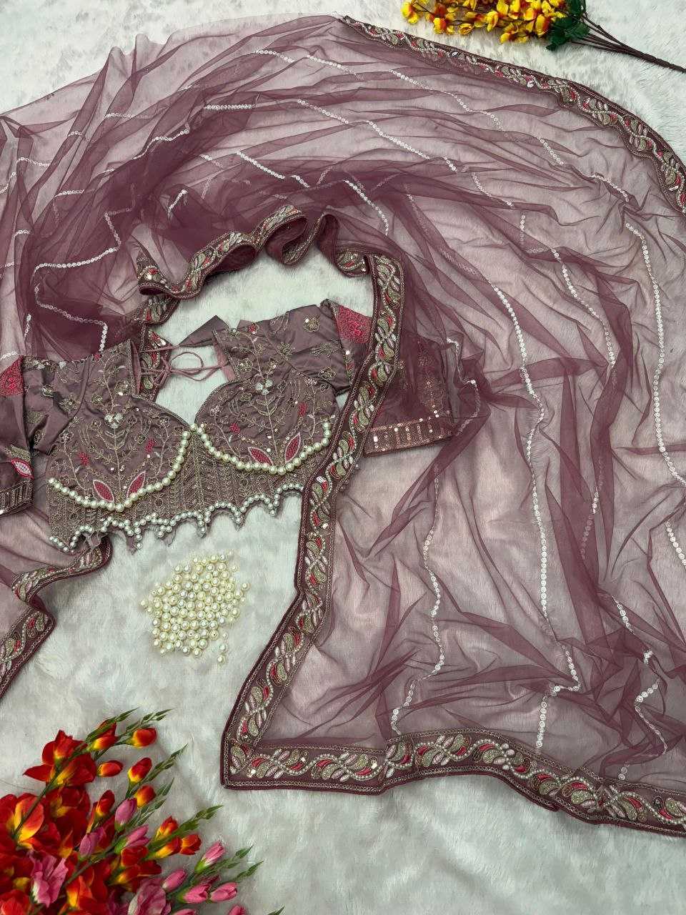 Ynf Net KESH508 60 Sarees Wholesale Net Sarees Sequins Work Saree Manufacturer