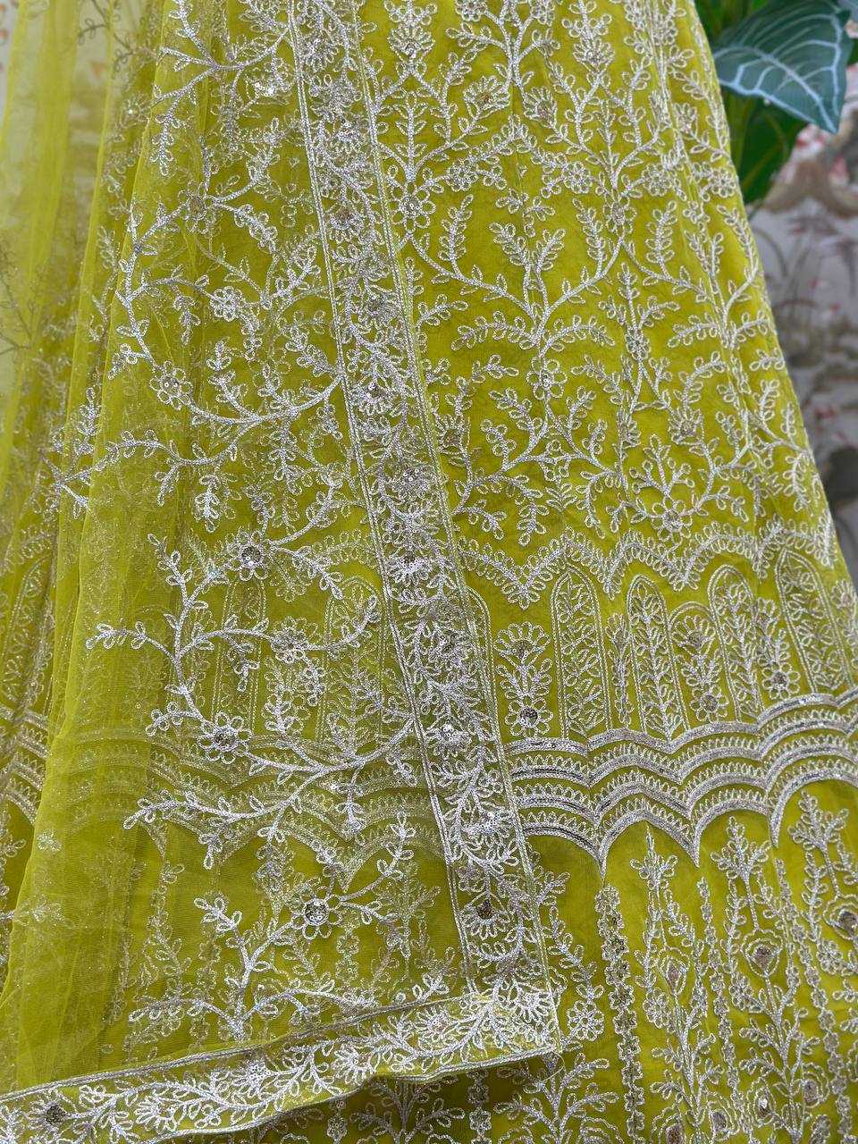 Ynf Net KESH533 5103 Lehengas Wholesale Fancy Lehenga Embroidered Lehenga Lehenga For Engagement Sequins Lehenga Lehenga With Cancan Manufacturer