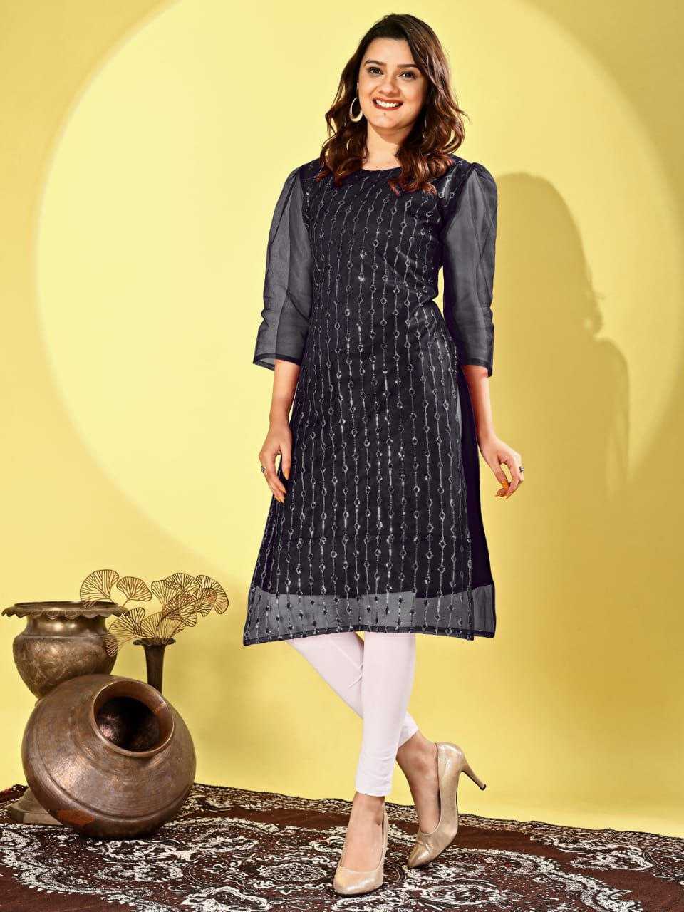 Ynf Net KESH552 62 Kurti Wholesale Casual Kurtis Festive Kurtis Party Wear Kurtis Embroidered Kurtis Manufacturer