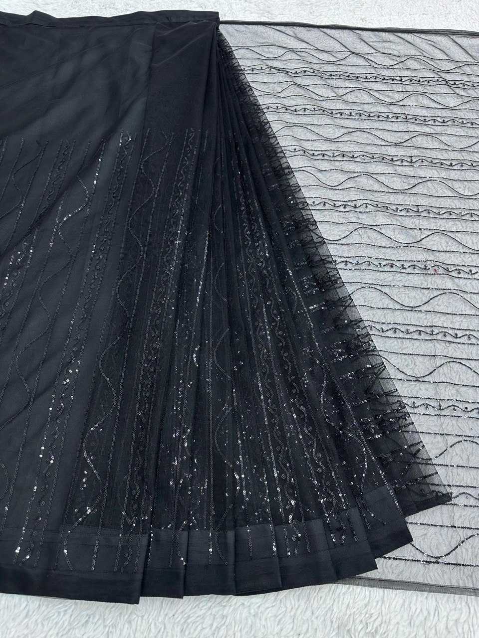 Ynf Net RIN133 442 Sarees Wholesale Party Wear Sarees Fancy Sarees Sequence Sarees Embroidered Sarees Manufacturer