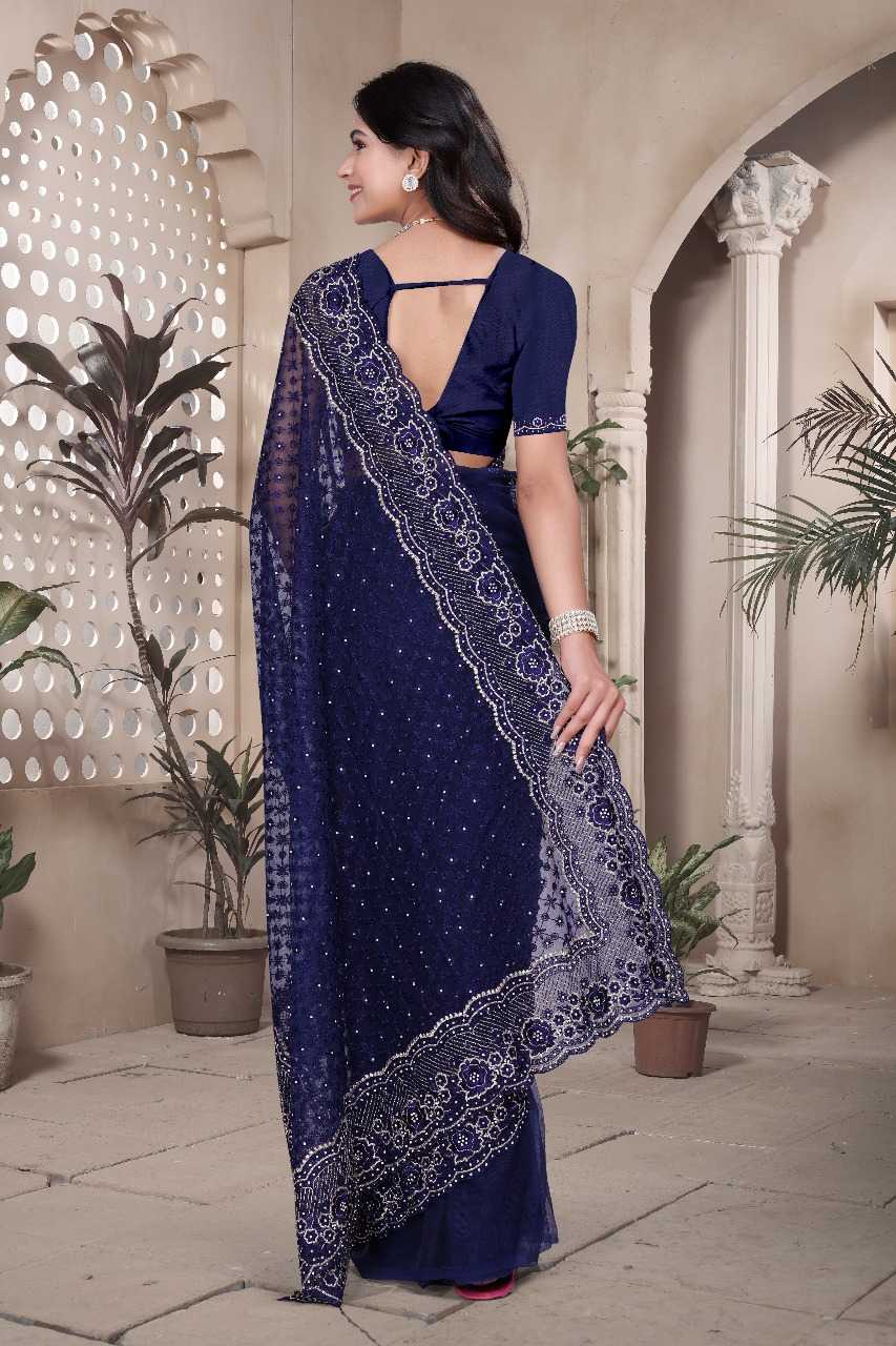 Ynf Net RIN197 3126 Sarees Wholesale Designer Sarees Party Wear Sarees Net Sarees Manufacturer