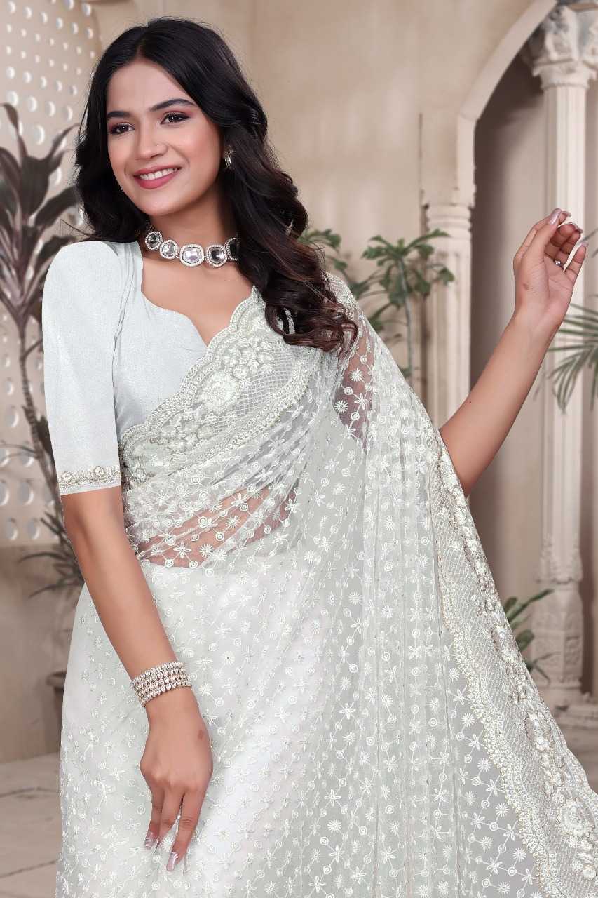 Ynf Net RIN197 3126 Sarees Wholesale Designer Sarees Party Wear Sarees Net Sarees Manufacturer