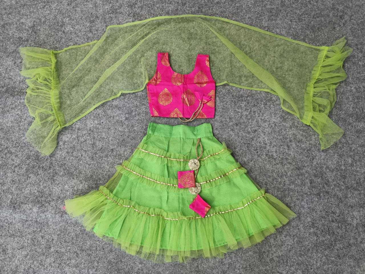 Ynf Net RIN204 DMAR Kids Wear Wholesale Kids Lehenga Kids Lehenga Choli Manufacturer
