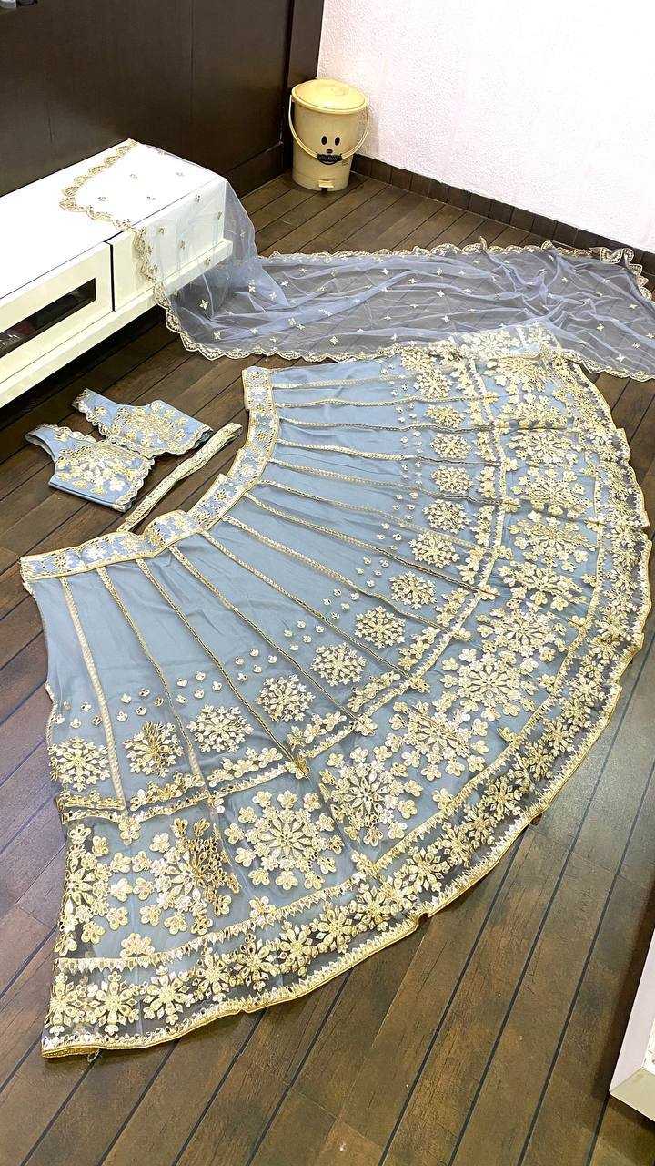 Ynf Net RIN213 H37 Lehengas Wedding Collections Wholesale Net Fancy Lehenga Pre-Wedding Photoshoot Outfits Manufacturer