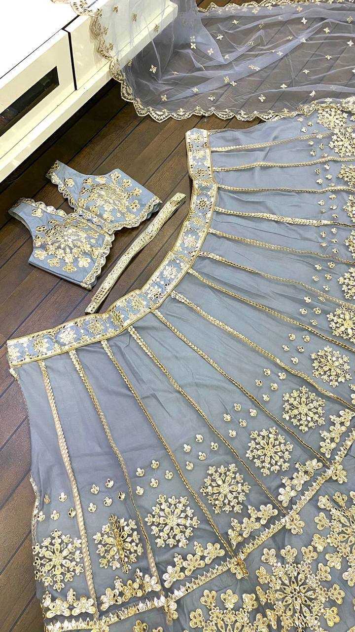 Ynf Net RIN213 H37 Lehengas Wedding Collections Wholesale Net Fancy Lehenga Pre-Wedding Photoshoot Outfits Manufacturer