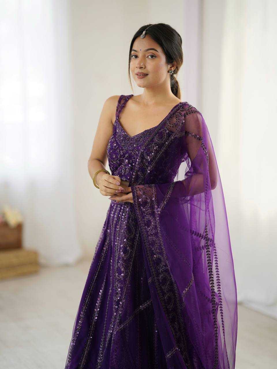 Ynf Net RIN213 H87 Lehengas Wholesale Traditional Lehenga Net Fancy Lehenga Manufacturer