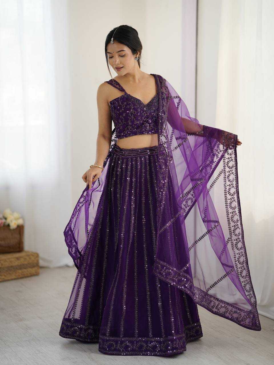 Ynf Net RIN213 H87 Lehengas Wholesale Traditional Lehenga Net Fancy Lehenga Manufacturer