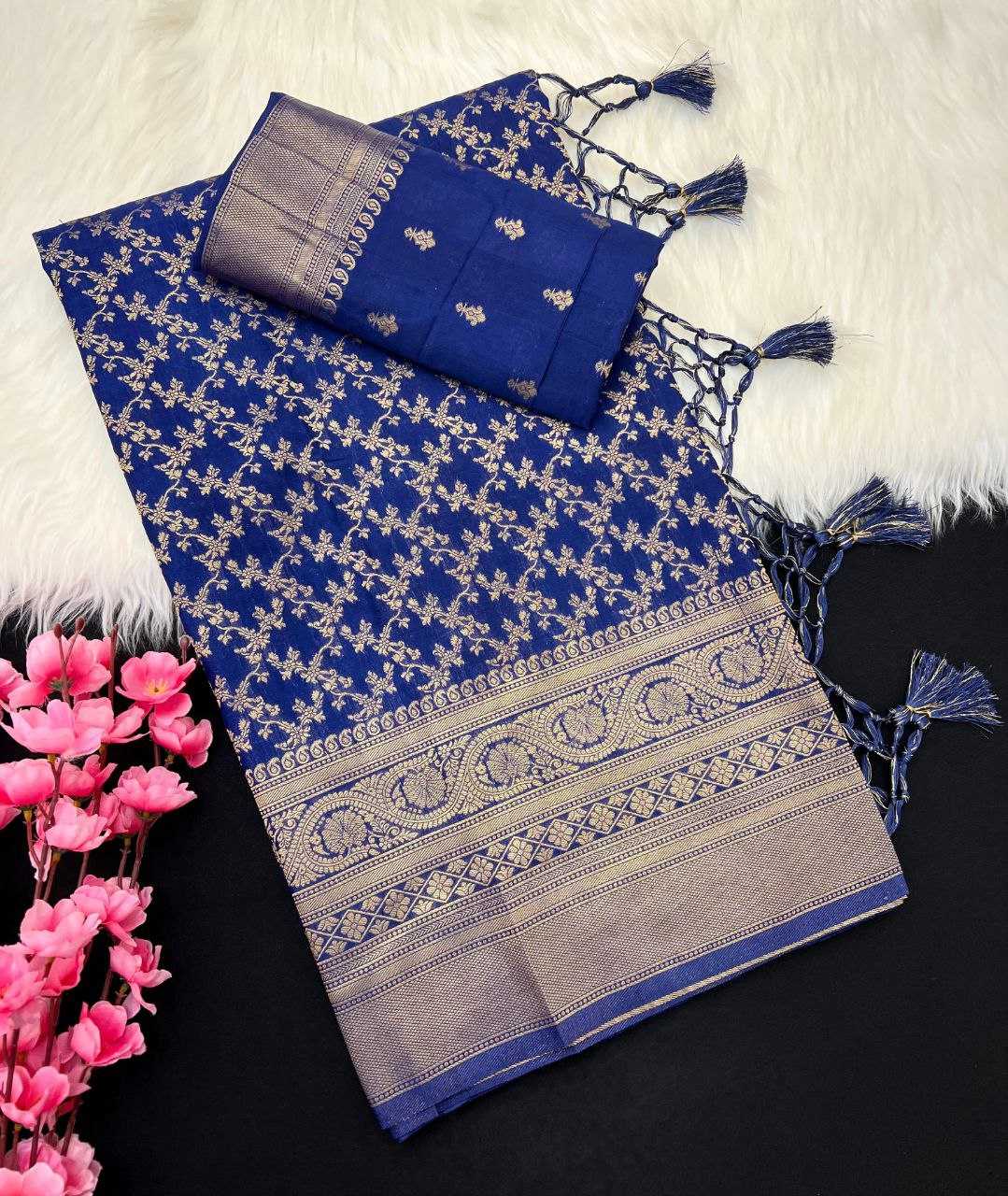 Ynf Nylon RIN225 927 Sarees Wedding Collections Festive Collections Wholesale Nylon Sarees Viscose Saree Sarees With Blouse Manufacturer