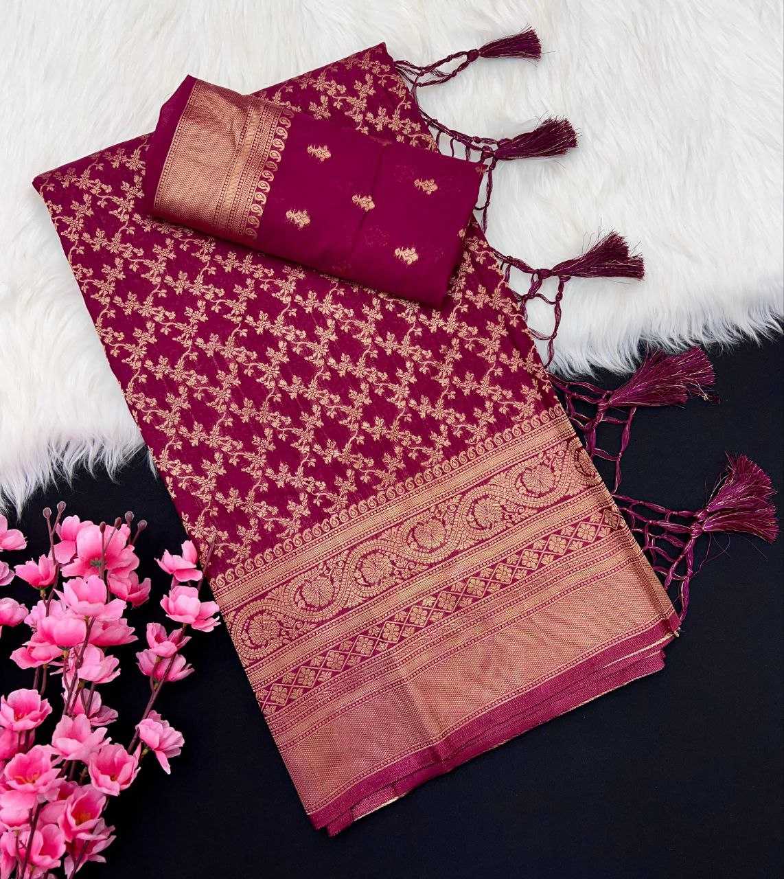Ynf Nylon RIN225 927 Sarees Wedding Collections Festive Collections Wholesale Nylon Sarees Viscose Saree Sarees With Blouse Manufacturer