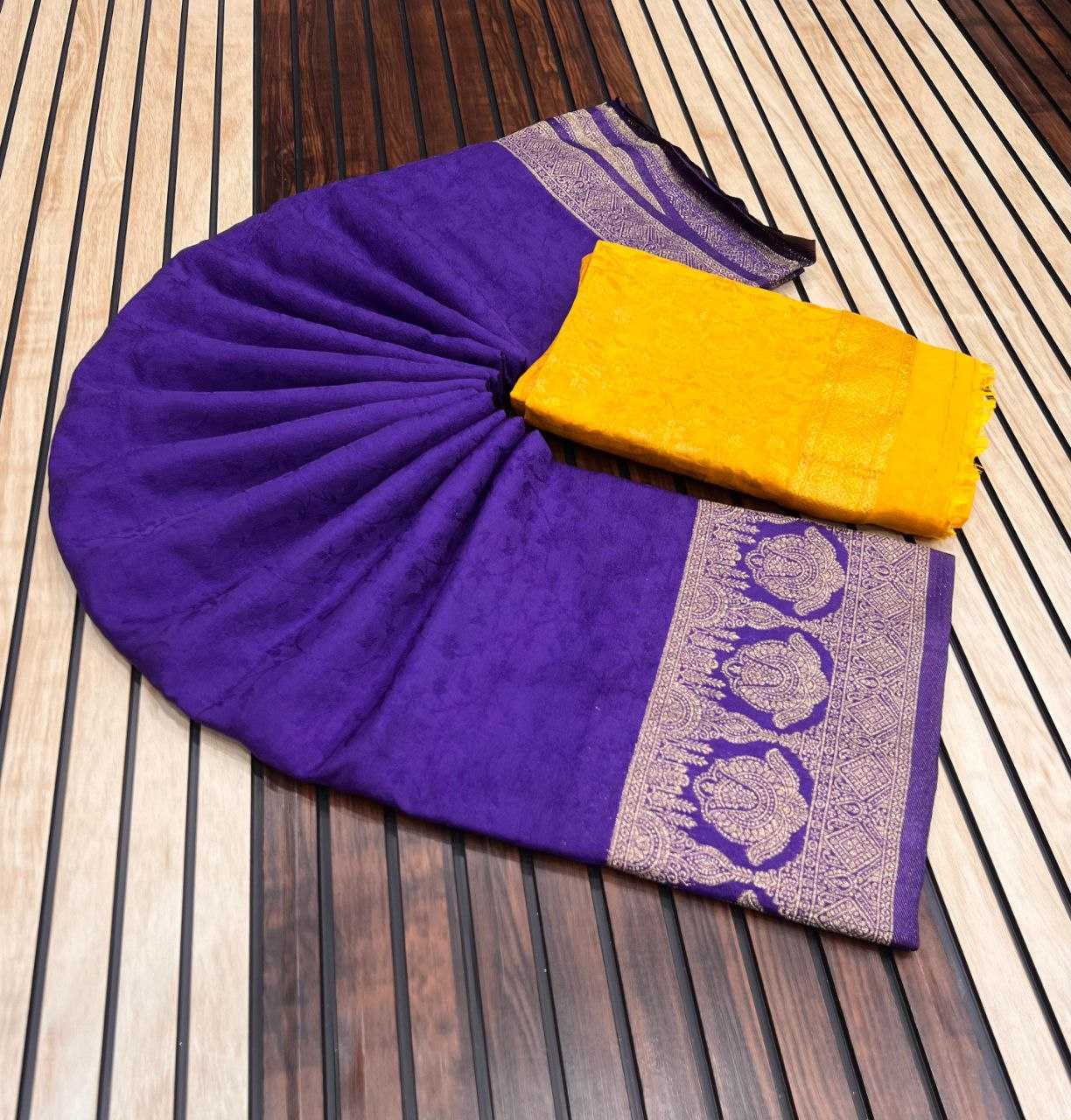 Ynf Nylon RIN225 930 Sarees Wedding Collections Festive Collections Wholesale Nylon Sarees Viscose Saree Sarees With Blouse Manufacturer