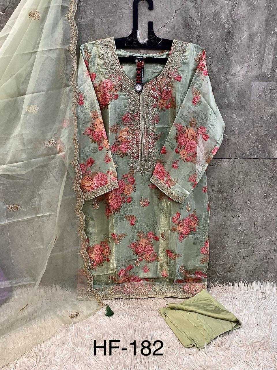 Ynf Organza KESH450 HF-182 Suits & Dresses Wholesale Printed Suits Party wear suits Designer Suits Manufacturer