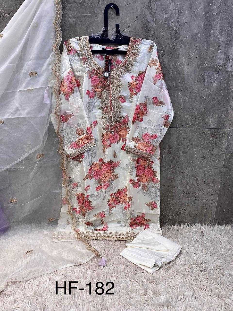 Ynf Organza KESH450 HF-182 Suits & Dresses Wholesale Printed Suits Party wear suits Designer Suits Manufacturer