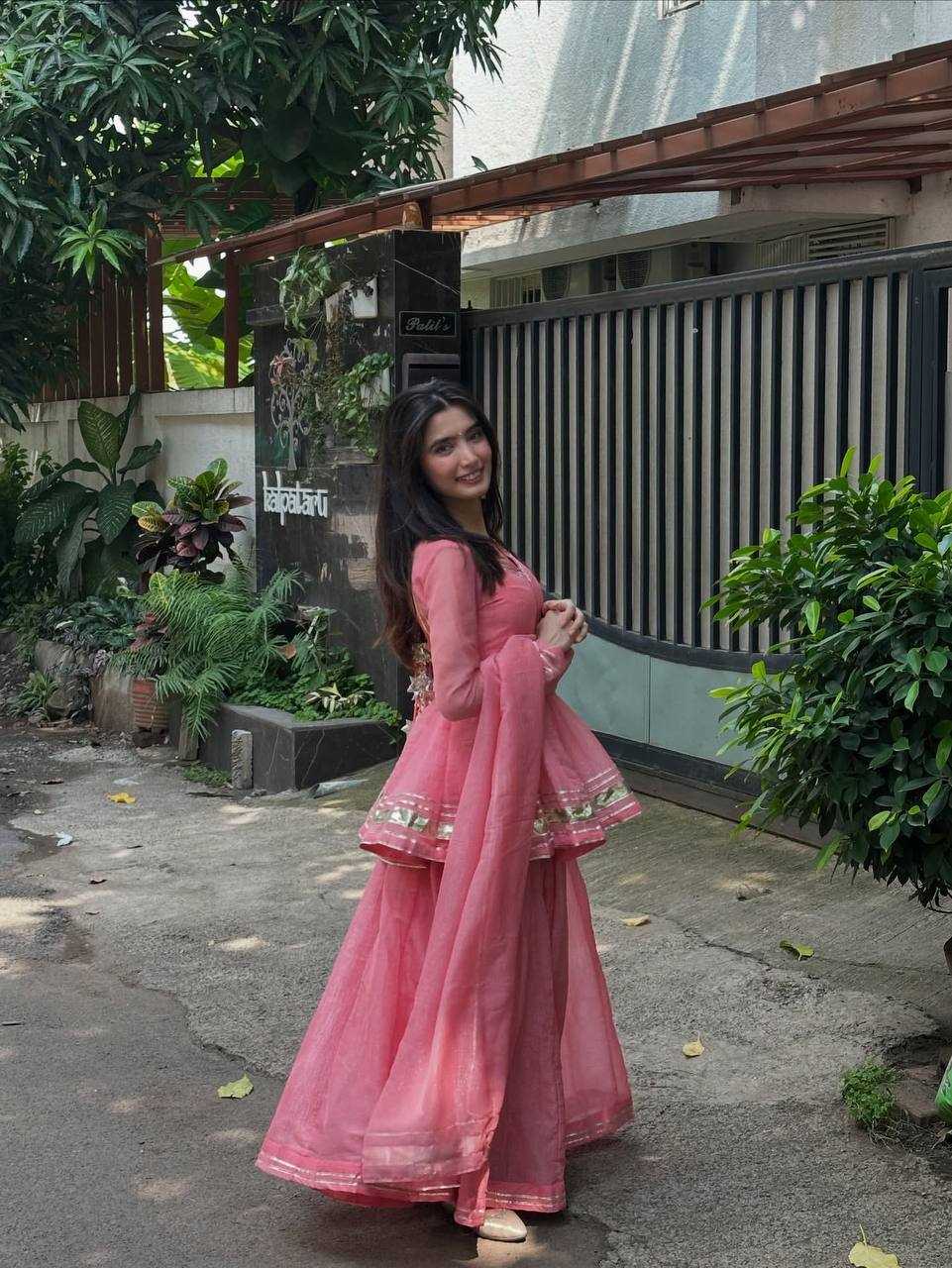 Ynf Organza KESH499 3135 Suits & Dresses Wholesale Ladies Suits Sharara Salwar Suits Embroidery Suits Manufacturer