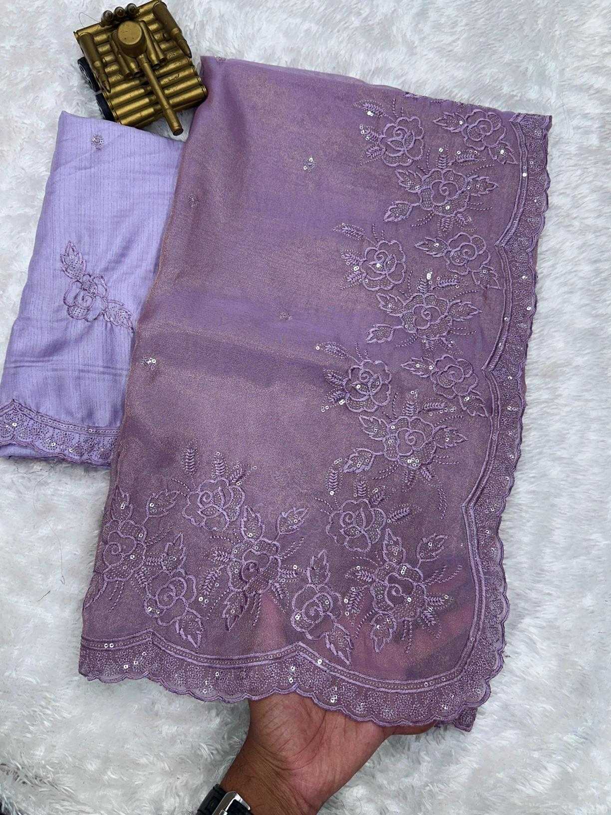 Ynf Organza KESH500 Noor Sarees Festive Collections Wholesale Organza Sarees Embroidered Sarees Onam Collections Manufacturer