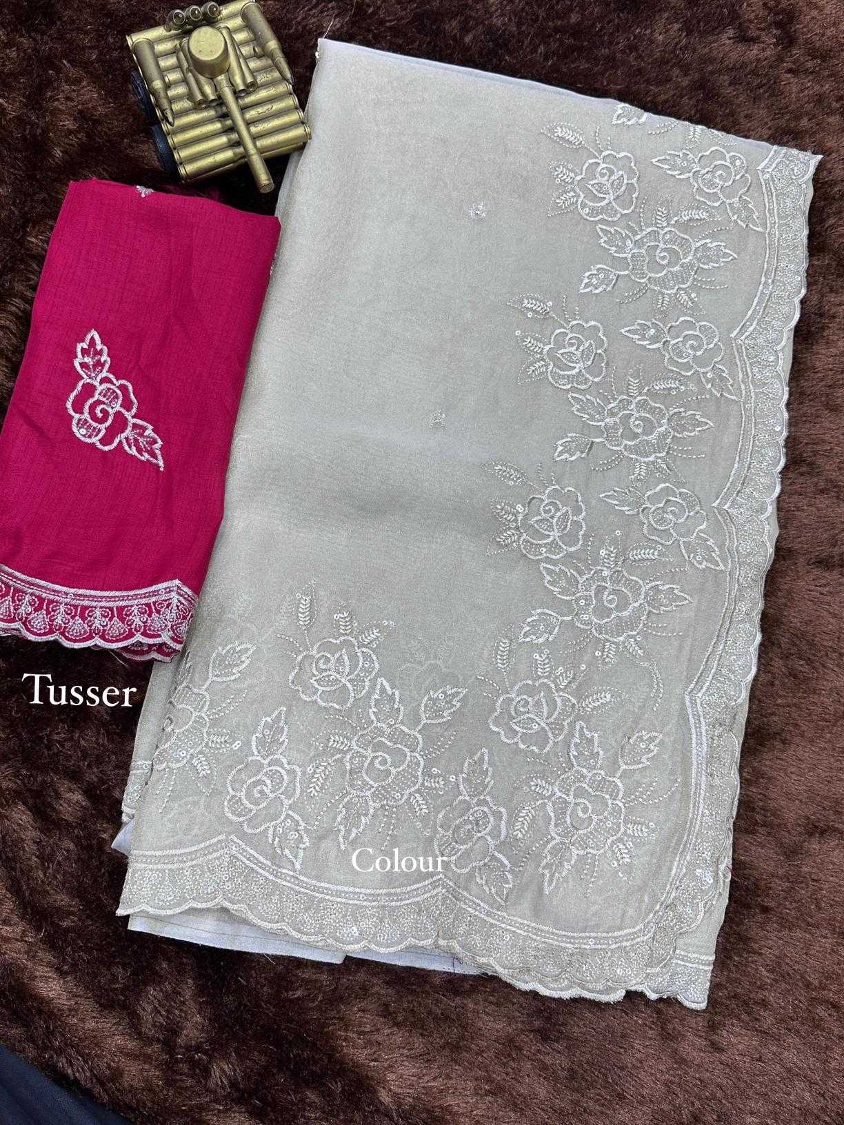 Ynf Organza KESH500 Noor Sarees Festive Collections Wholesale Organza Sarees Embroidered Sarees Onam Collections Manufacturer