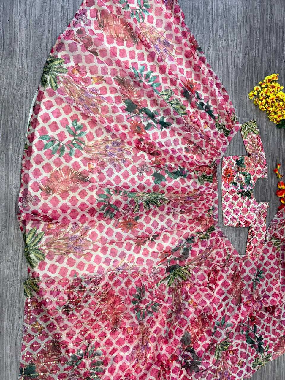 Ynf Organza KESH508 1027 Lehengas Wholesale Designer Lehenga Silk Lehenga Printed Lehenga Manufacturer