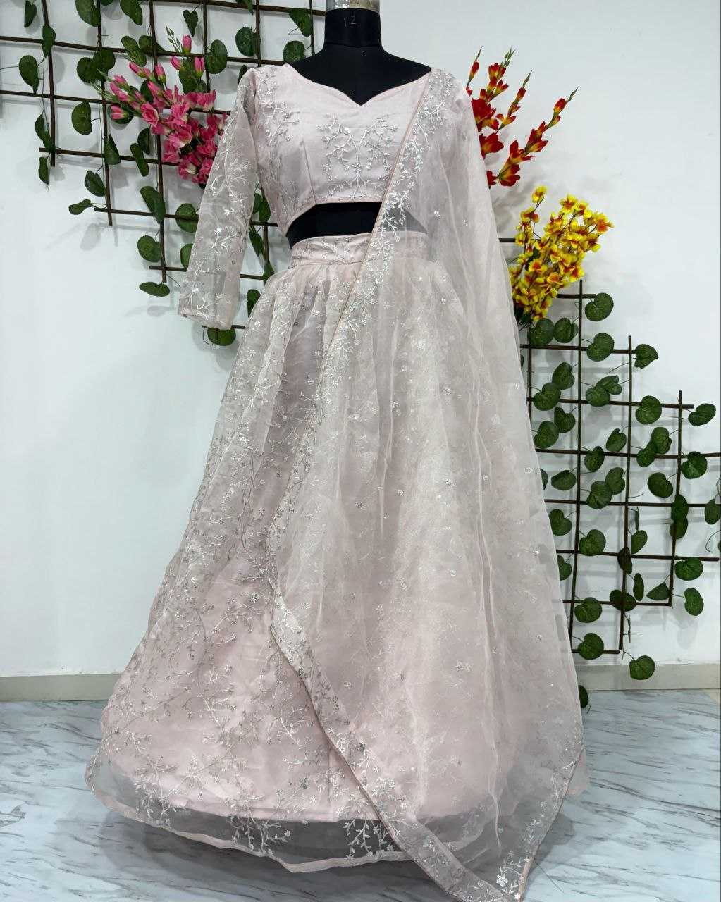 Ynf Organza KESH508 1048 Lehengas Wholesale Designer Lehenga Traditional Lehenga Wedding Lehenga Manufacturer