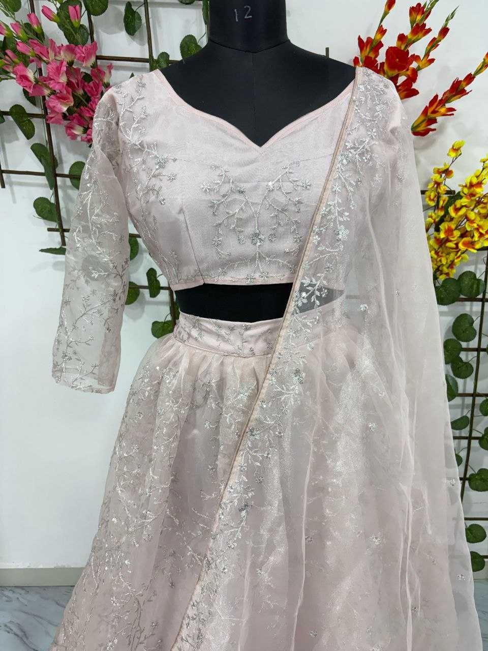 Ynf Organza KESH508 1048 Lehengas Wholesale Designer Lehenga Traditional Lehenga Wedding Lehenga Manufacturer