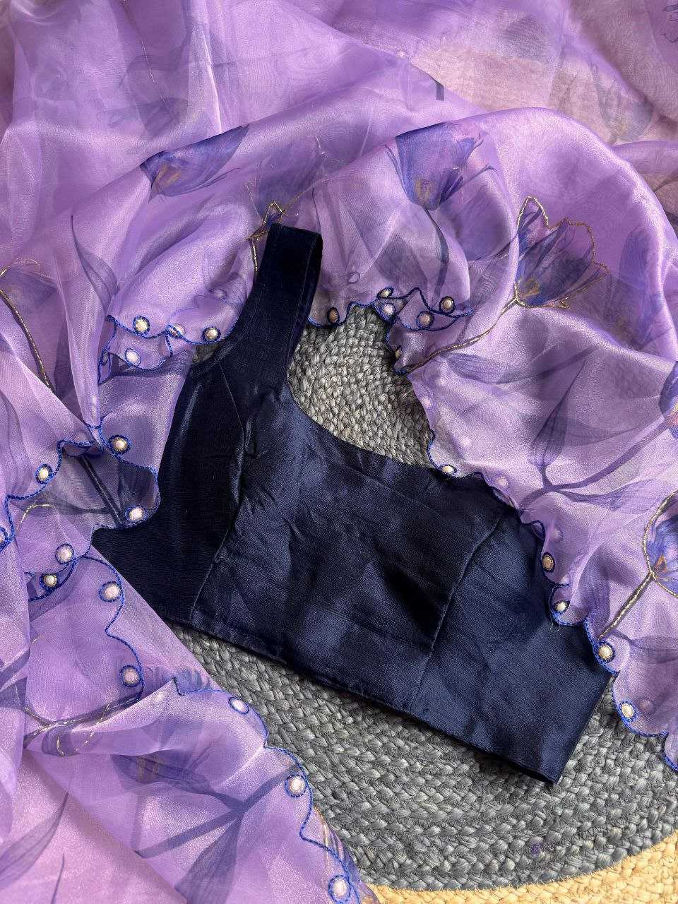 Ynf Organza KESH518 4323 Sarees Wholesale Organza Sarees Printed Sarees Hand Work Sarees Manufacturer