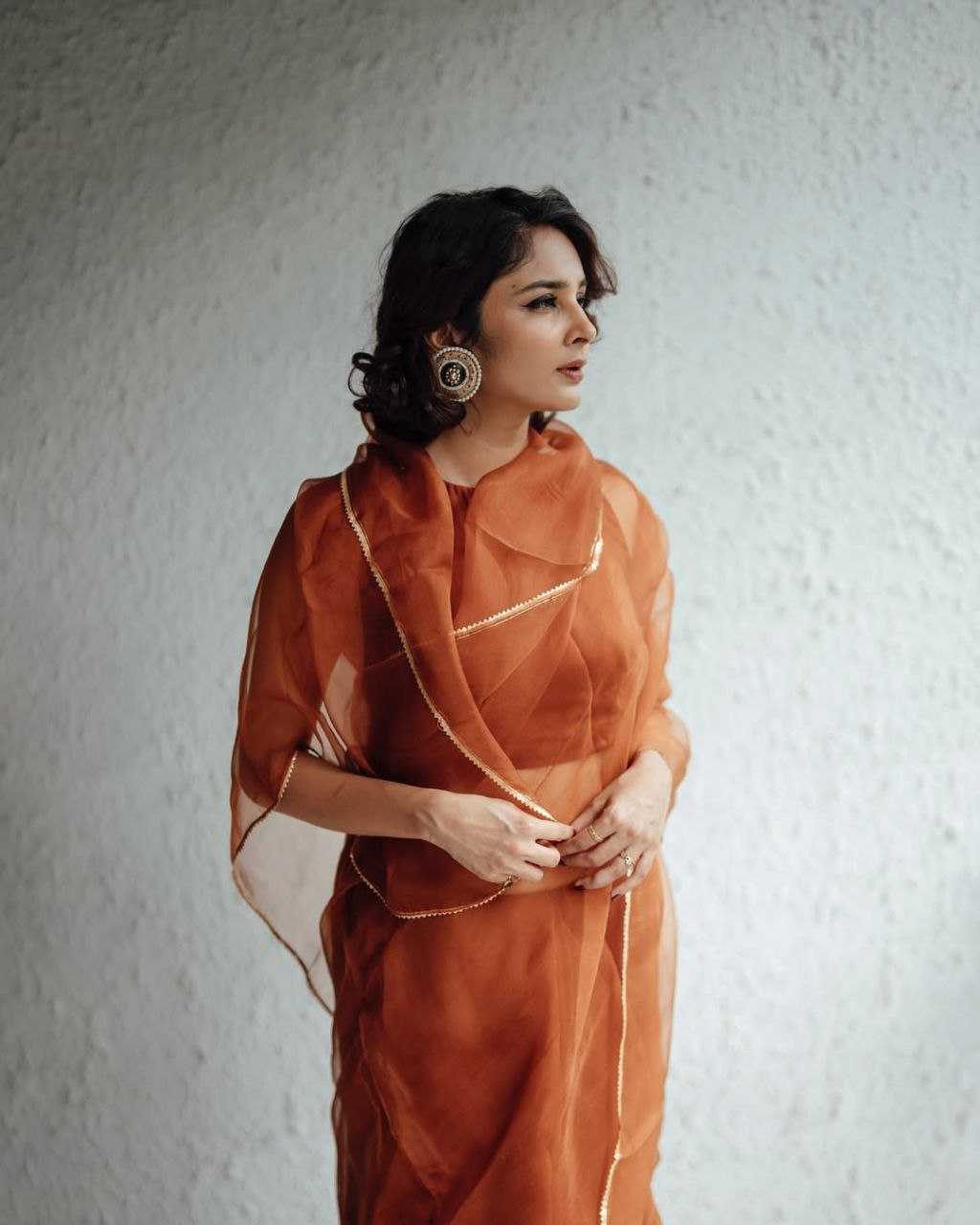 Ynf Organza KESH518 4332 Sarees Wholesale Organza Sarees Fancy Sarees Gota Patti Sarees Manufacturer
