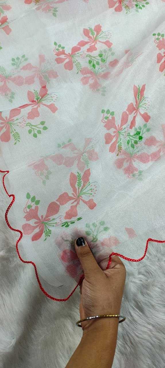 Ynf Organza KESH518 4385 Sarees Wholesale Organza Sarees Fancy Sarees Printed Sarees Manufacturer