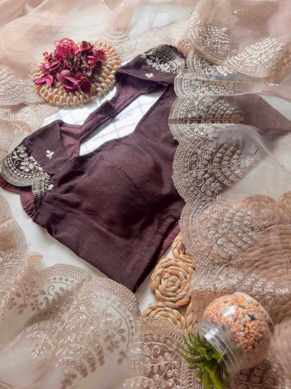 Ynf Organza KESH524 3463 Sarees Wholesale Organza Sarees Embroidered Sarees Cutwork Saree Manufacturer
