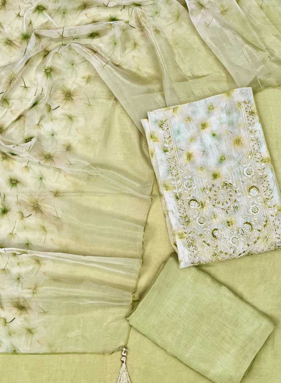 Ynf Organza KESH532 ORGANZA SUIT 702 Suits & Dresses Wholesale Ladies Suits Embroidery Suits Designer Suits Manufacturer