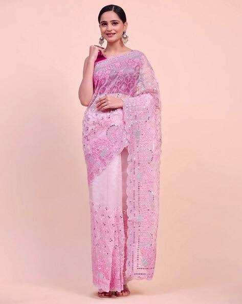 Ynf Organza KESH556 301 Sarees Wholesale Sequence Sarees Work Sarees Manufacturer