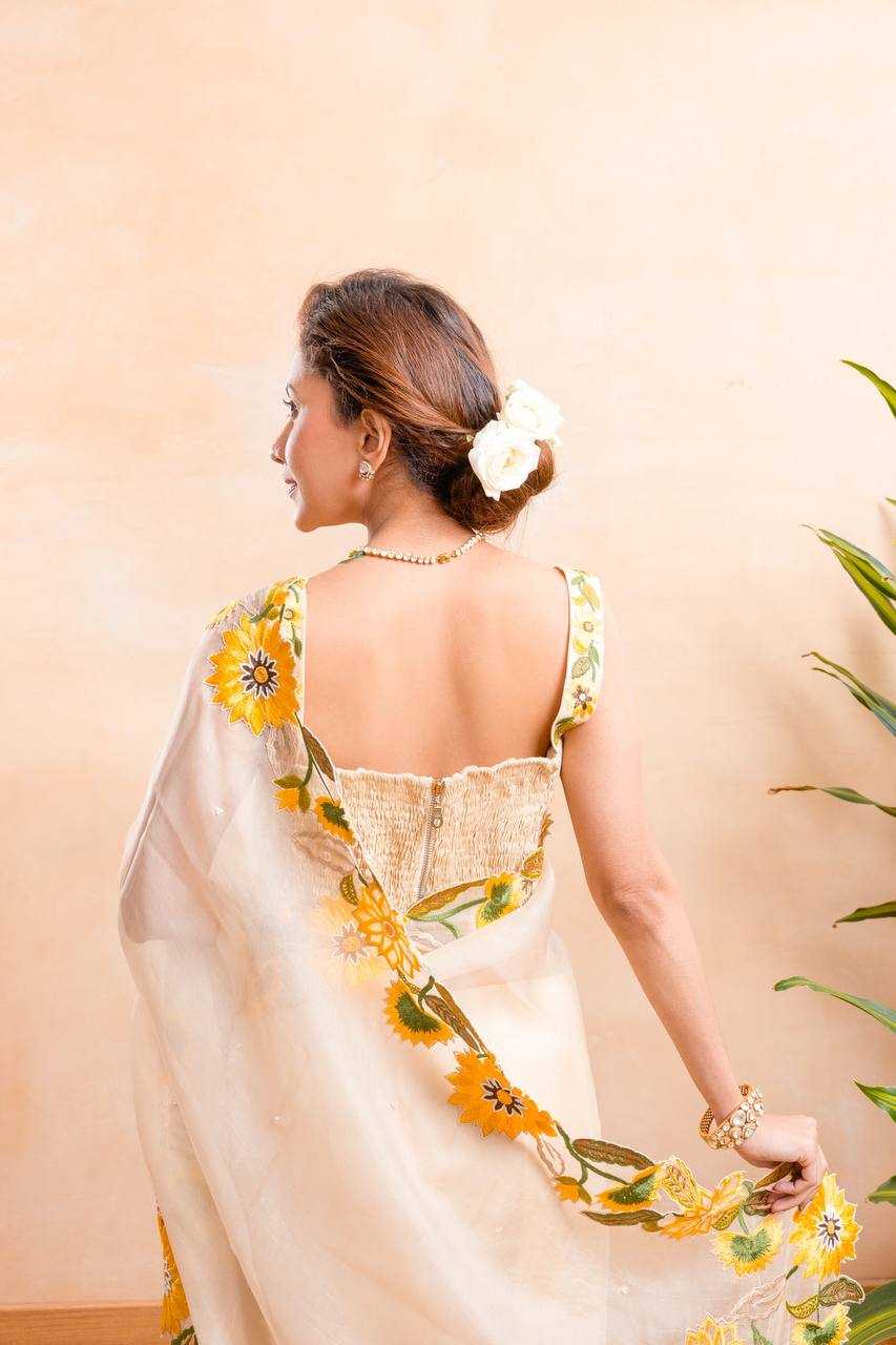 Ynf Organza KESH556 319 Sarees Wholesale Designer Sarees Cutwork Saree Manufacturer
