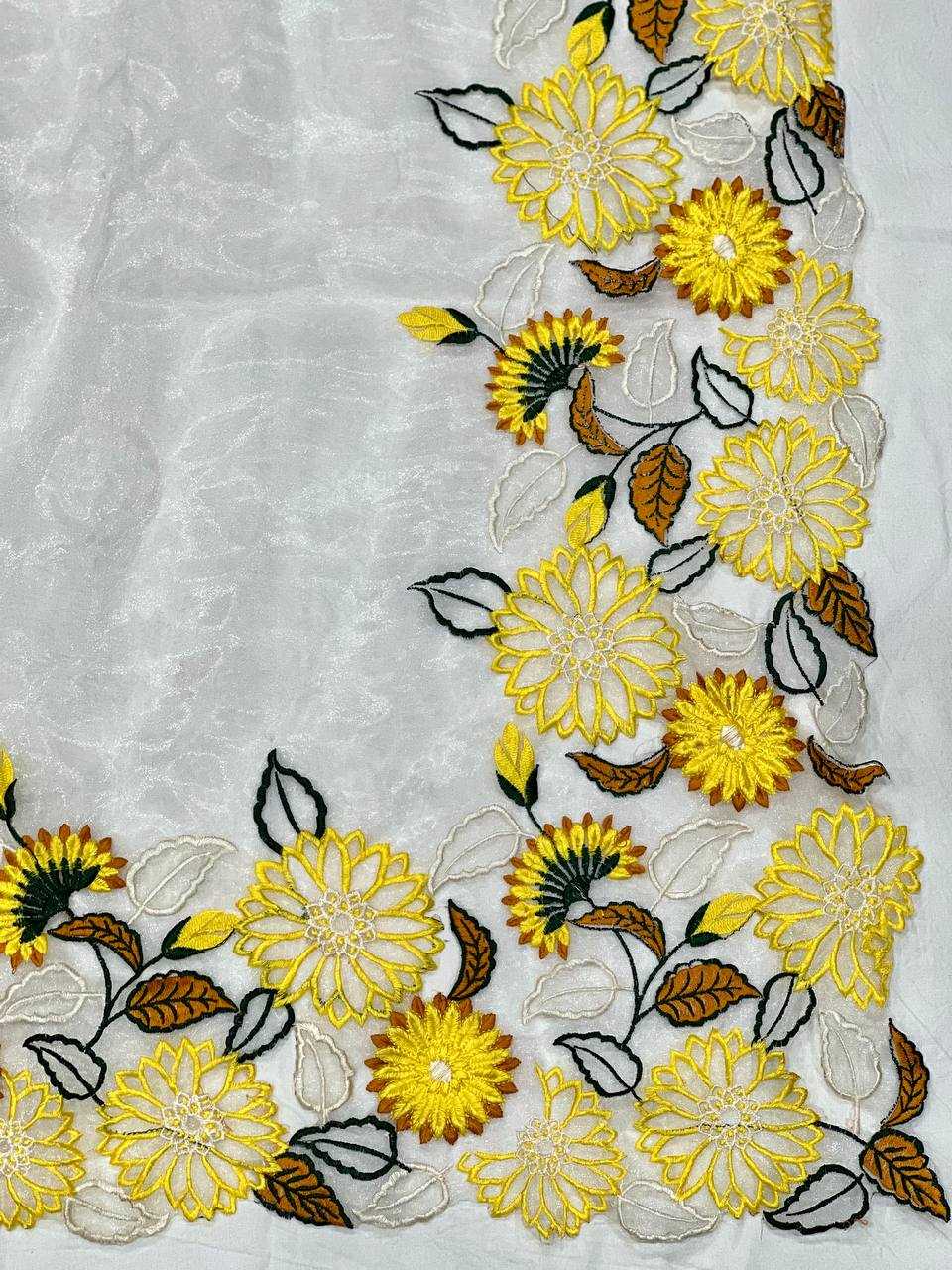 Ynf Organza KESH556 319 Sarees Wholesale Designer Sarees Cutwork Saree Manufacturer