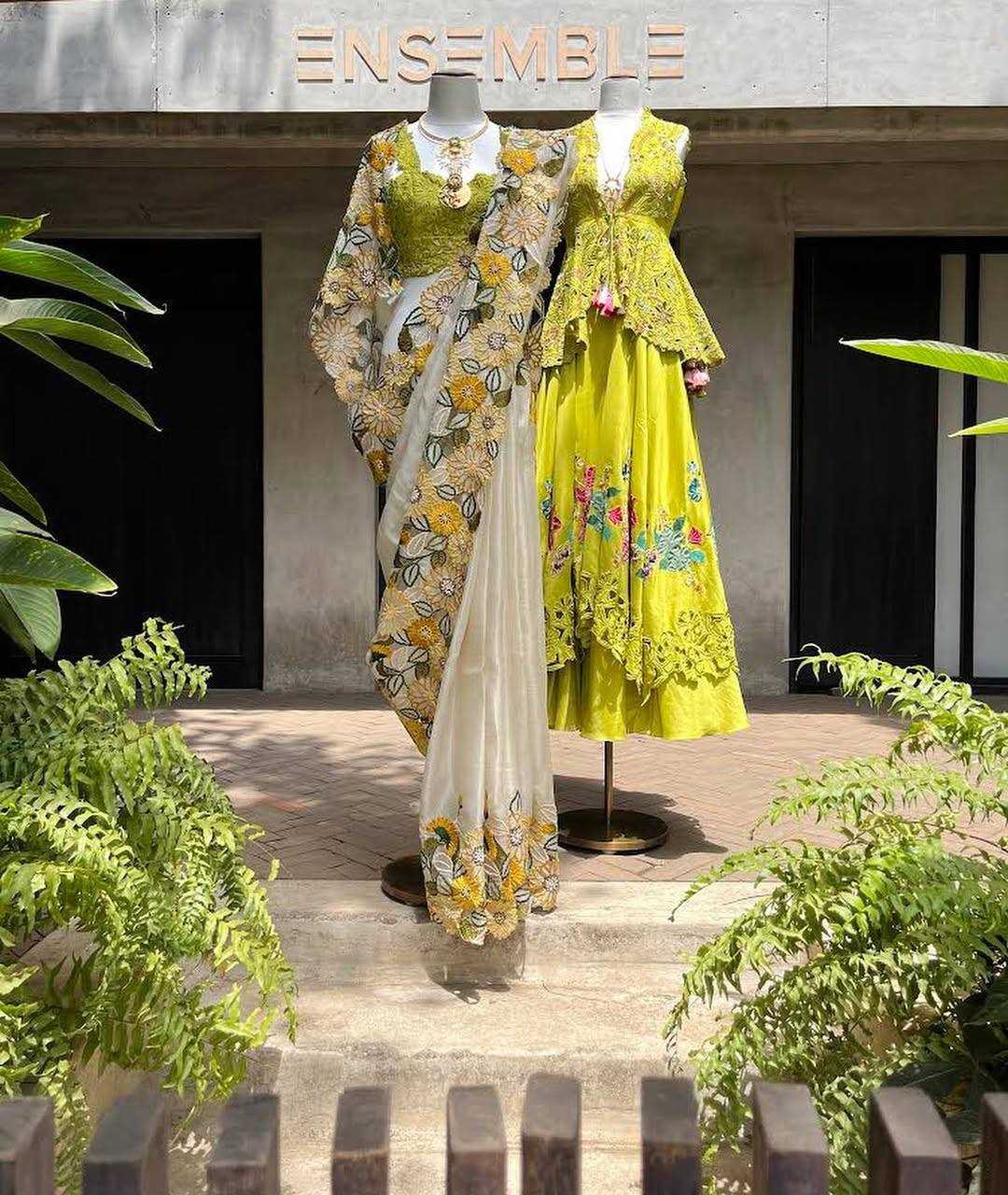Ynf Organza KESH556 319 Sarees Wholesale Designer Sarees Cutwork Saree Manufacturer