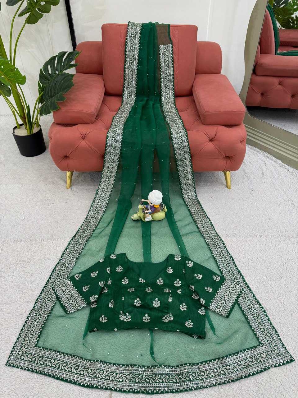 Ynf Organza RIN133 596 Sarees Wholesale Organza Sarees Party Wear Sarees Fancy Sarees Manufacturer