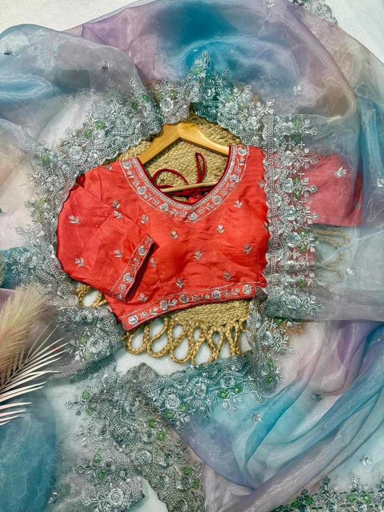 Ynf Organza RIN164 CASINO Sarees Wholesale Organza Sarees Printed Sarees Satin Sarees Manufacturer