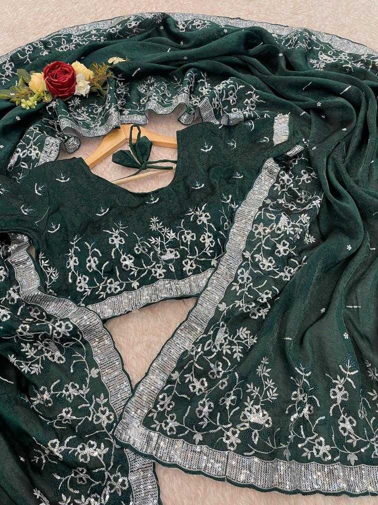 Ynf Organza RIN164 QUAE Sarees Wholesale Jimmy Choo Sarees Organza Sarees Embroidered Sarees Manufacturer