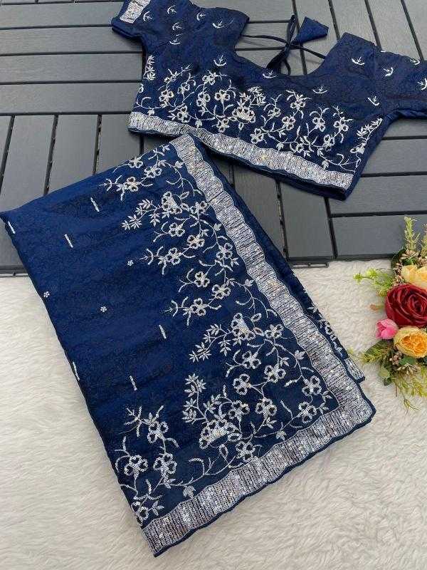 Ynf Organza RIN164 QUAE Sarees Wholesale Jimmy Choo Sarees Organza Sarees Embroidered Sarees Manufacturer