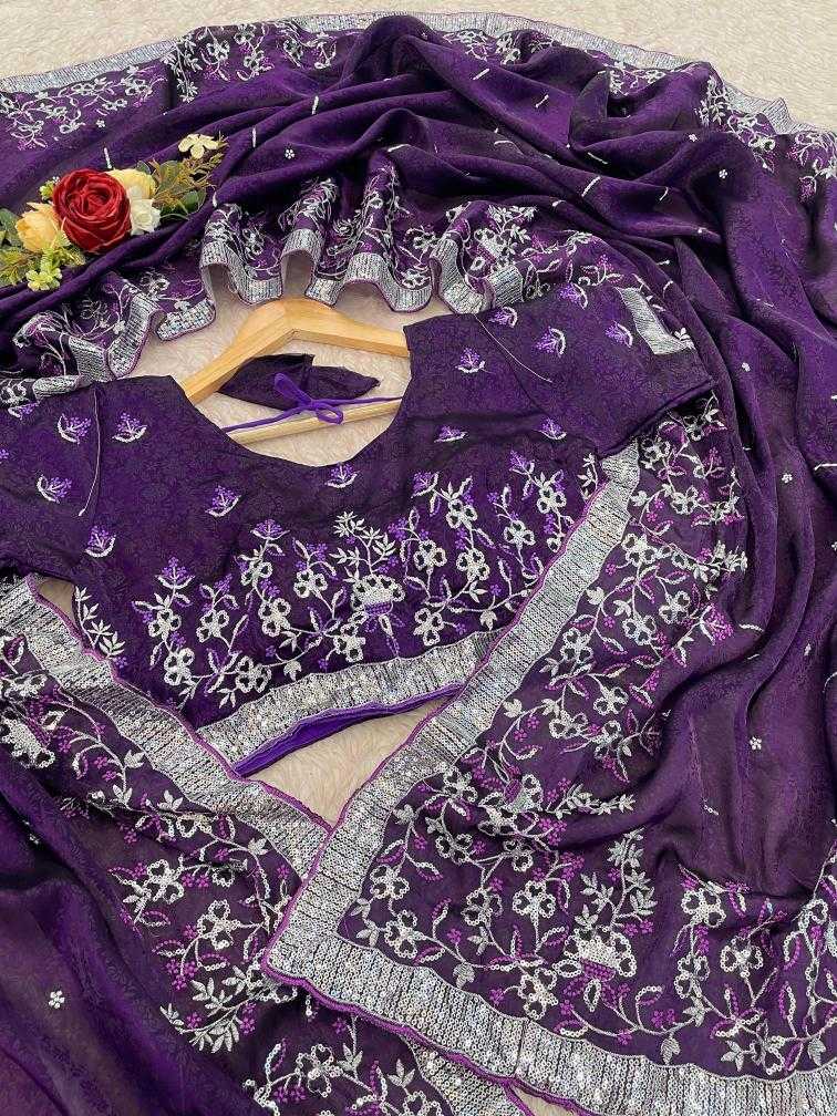 Ynf Organza RIN164 QUAE Sarees Wholesale Jimmy Choo Sarees Organza Sarees Embroidered Sarees Manufacturer