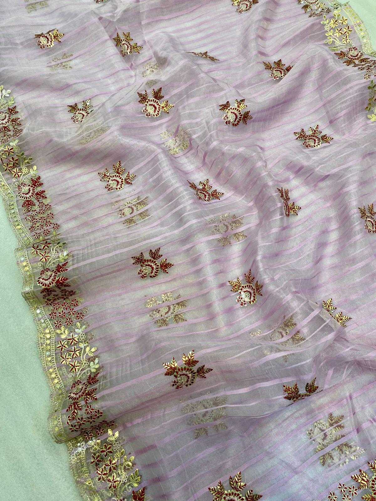 Ynf Organza RIN164 thread work Sarees Festive Collections Wholesale Designer Sarees Organza Sarees Onam Collections Manufacturer