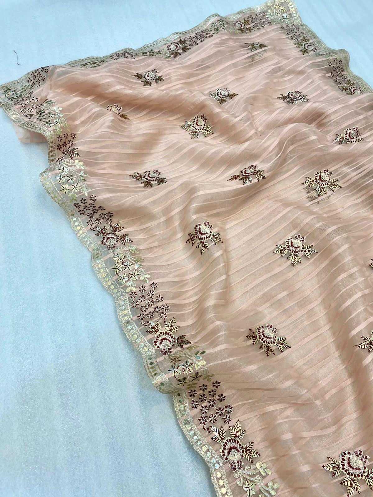 Ynf Organza RIN164 thread work Sarees Festive Collections Wholesale Designer Sarees Organza Sarees Onam Collections Manufacturer