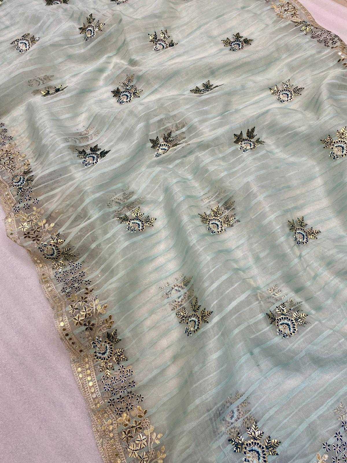 Ynf Organza RIN164 thread work Sarees Festive Collections Wholesale Designer Sarees Organza Sarees Onam Collections Manufacturer