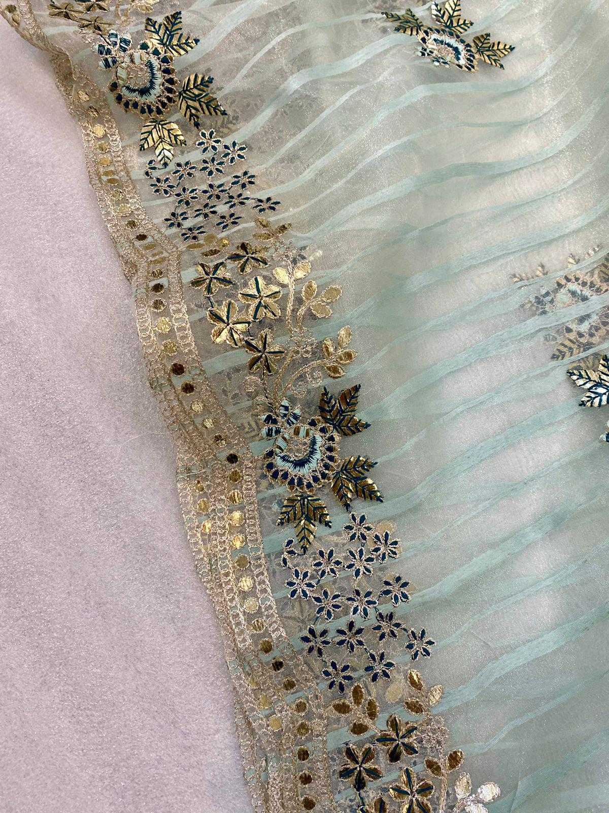 Ynf Organza RIN164 thread work Sarees Festive Collections Wholesale Designer Sarees Organza Sarees Onam Collections Manufacturer